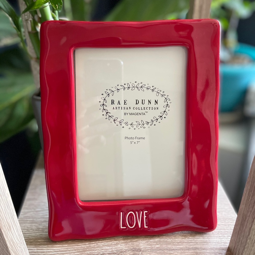 Rae Dunn LOVE picture frame